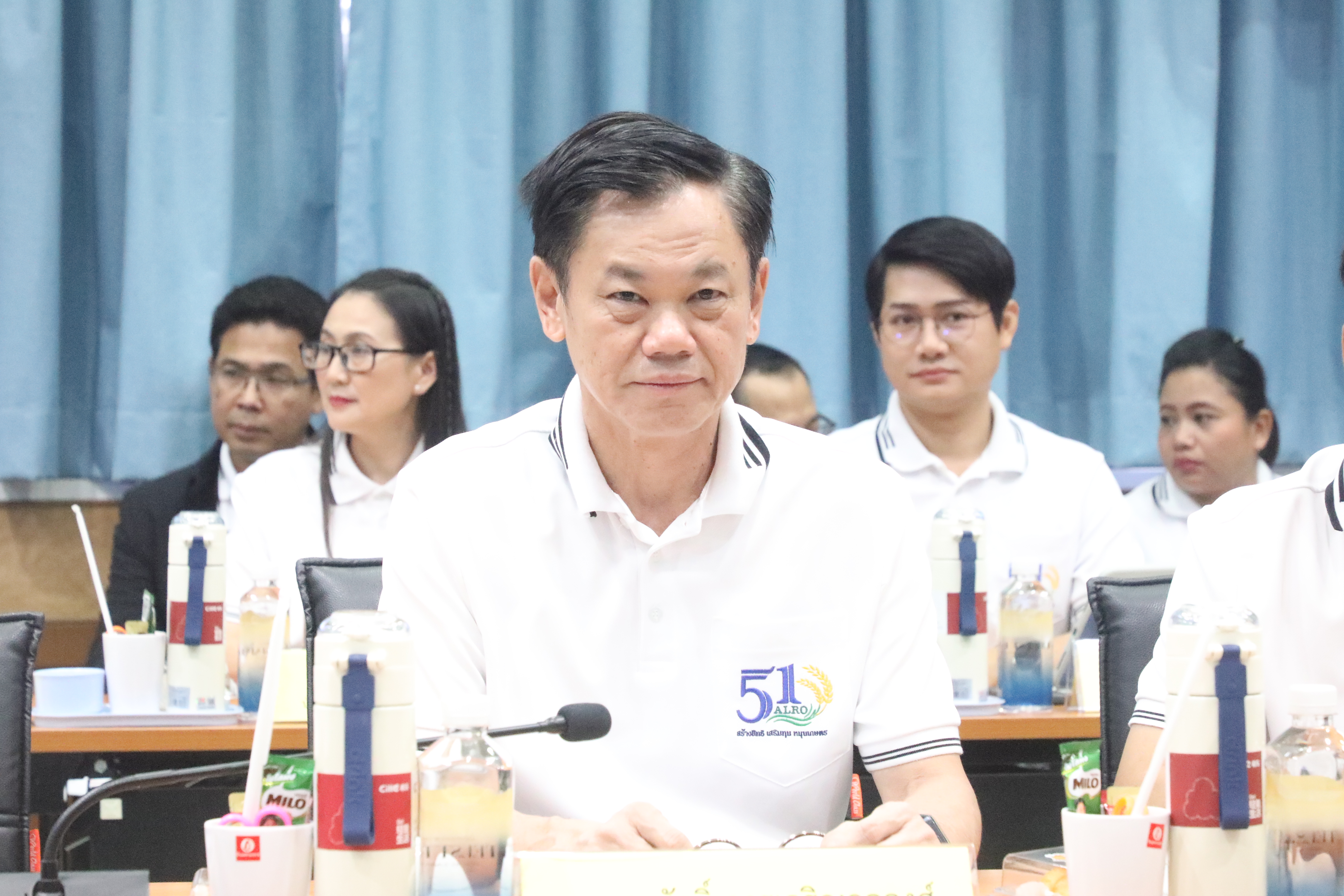 title - รองปลัด กษ. ประชุมสัญจร 5 หน่วยงานภายใต้การกำกับดูแล ณ ส.ป.ก. 